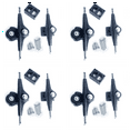 thumbnail image 1 of 4X pour Support de Planche à Roulettes de Surf Base à 6 Trous Camions de 6,25 Pouces Adaptateur pour Camions de Planche à Roulettes de Surf Camions Arrière,2, 1 of 4