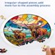 thumbnail image 5 of Kit de Rompecabezas Acrílico Atrapaluz con Cadena Metálica para Decoración de Ventana y Pared, Atrapaluz DIY para Interiores del Hogar, Regalo Versátil para Estrenos de Casa y Festividades, 5 of 9