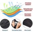 thumbnail image 3 of Outdoor garden heater cover, waterproof and heavy-duty, fits 90.16" pyramid torch patio heater, 3 of 5