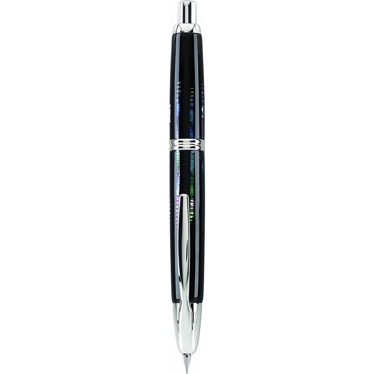 Pilot Vanishing Point Collection Fountain Pen - Raden Stripe - Medium Point