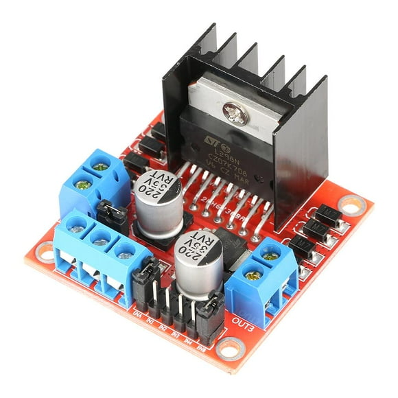 Herwey H Bridge Motor Driver, Motor Driver,1pc L298N Module H Bridge Driver Board Module for Stepper Motor Smart Car Robot