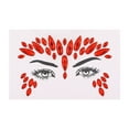 thumbnail image 1 of Glamorous Rhinestone Face Gems for Parties and Festivals - Stunning Tear Drop Stickers for Eye Makeup, Available in Various Colors and Styles - Model SY005-2, 1 of 6
