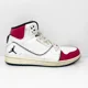 thumbnail image 1 of Ni - ke Ni - ke Mens Air Jordan 1 Flight 2 555798-101 White Basketball Shoes Sneakers Sz 13, 1 of 5