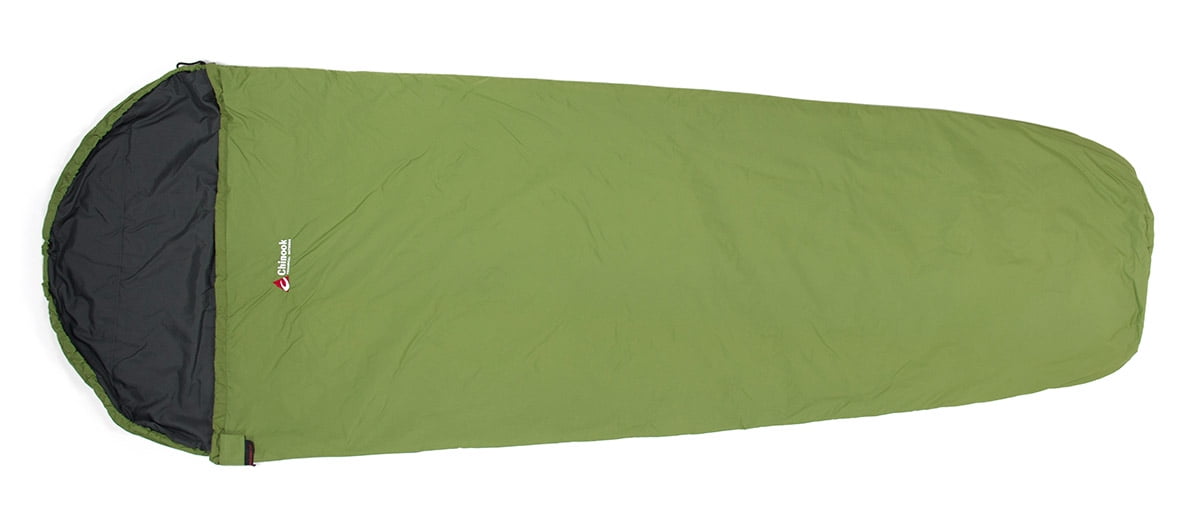 Chinook ThermoPalm Size Mummy Sleeping Bag 10C/50F Green Walmart Canada