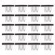 thumbnail image 5 of ColoMX 20 pinzas metálicas para el cabello: extensiones, pinzas pequeñas de acero, peines para pelucas, extensiones de cabello, accesorios para pelucas., 5 of 8