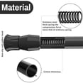 thumbnail image 3 of IC ICLOVER 6 Pack Spring Tension Curtain Rod, 15.7"-28" Adjustable Length Easy No Drill Install for Kitchen, Bathroom, Cupboard, Wardrobe, Window, Bookshelf DIY Projects, 3 of 6