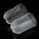 thumbnail image 4 of 4 Uds filtro protector de canalón filtro de malla de bajante de aluminio que evita que los residuos de hojas obstruyan las tuberías, 4 of 5