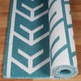 thumbnail image 5 of Contemporary Arrow Indoor/ Outdoor Area Rug, 6' x 9', Teal, 5 of 9