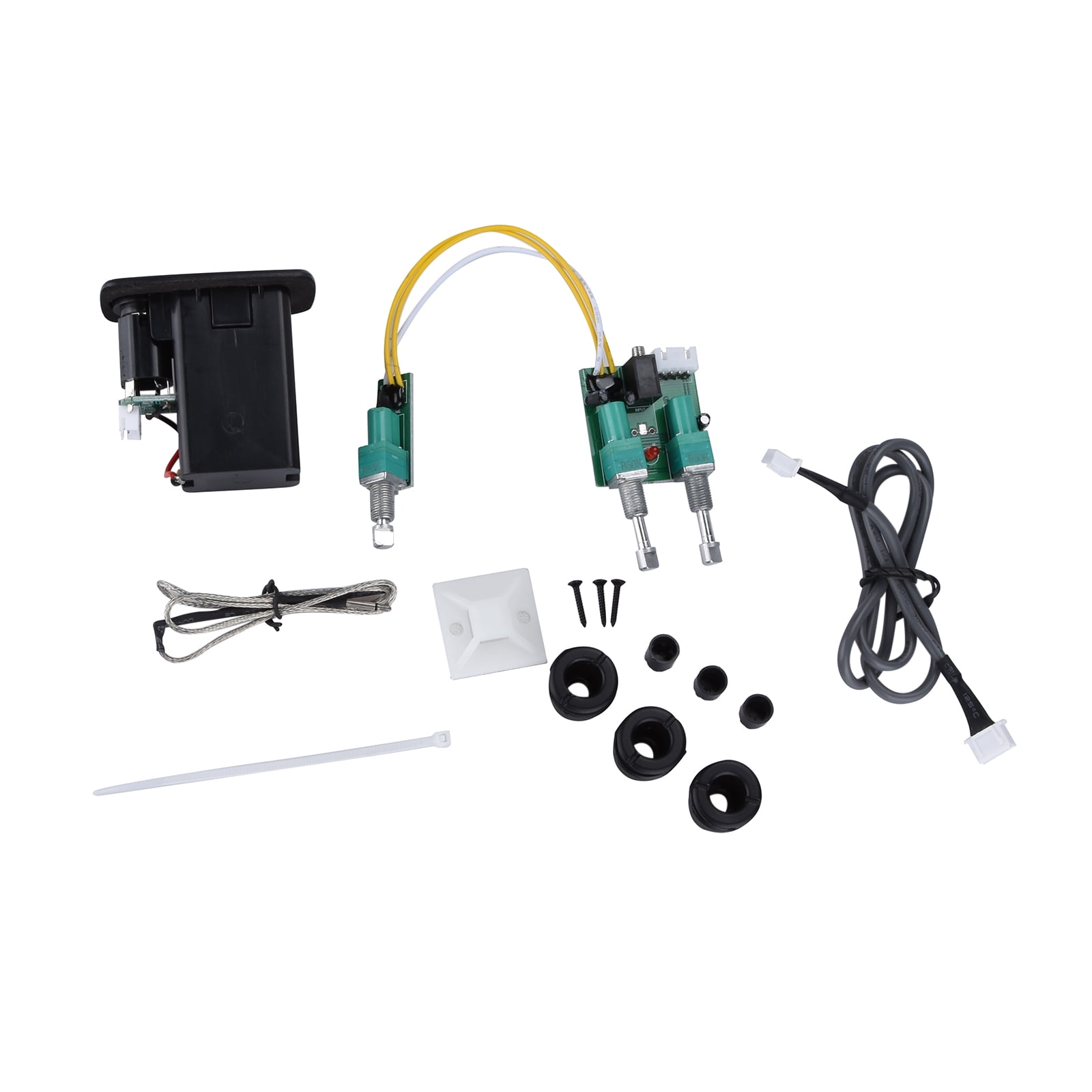 1 Set 3-Band Guitar Piezo Pickup Preamp System Kit , Acoustic Classical Guitar Equalizer Guitarra EQ Preamp Concise Bass Tone Volume Violao Pickup For Taylor