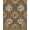 Multicolor Gold Teal Rust, Pattern 2, variant on ODIKA Tibetan Striped Predator Serpent Duel Ornamental Snake Tiger Stain Resistant Low Profile for Dorm Room, Small Living Apartment