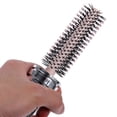 thumbnail image 5 of 2pcs Curly Hair  Dry Dual Use Hair Brush Portable Round Hairstyling Brush for Travel, 5 of 6