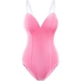 thumbnail image 2 of Disfraz de Conejita de Terciopelo para Mujer Wannsee 2XL Set Rosa, 2 of 7