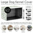 thumbnail image 4 of Sweet Jojo Designs Botanical Dog Crate Kennel Cover 42in., 4 of 6