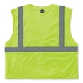 thumbnail image 2 of GloWear 8210HL-S Single Size Class 2 Economy Mesh Vest, Polyester, 2X-Large, Lime, Ships in 1-3 Business Days | Bundle of 2 Each, 2 of 8