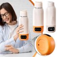 thumbnail image 6 of PPgejGEK 316 Stainless Steel Electric Travel Kettle Large Capacity Portable Heating Water Bottle Insulated Temperature Control Cup, 6 of 9