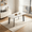 Faux Marble, variant on 63.2"-78.2" Extendable Dining Room Table,Modern MDF Dining Table Set for 4-8,Space Saving Dining Room Table Compact for Living Room, Apartment