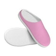 thumbnail image 3 of KLL Pink Pattern Adult Unisex Cozy Slippers,Fuzzy Slip-on Slippers TPR Sole Slippers Comfort Plush Home Footwear for Indoor & Outdoor-13, 3 of 7