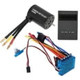 thumbnail image 3 of 3650 Motor Brushless ESC, 50000 RPM RC Car 3650 Motor High Reliability  For DIY For Repair For Maintenance 60A, 3 of 8