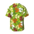 thumbnail image 2 of Sigee St. Patrick's Day3 Print Men's Shirts Casual Button Down Short Sleeve Summer Beach Shirt Hawaiian Vacation Shirts Tee Shirt-Medium, 2 of 7