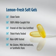Nordic Naturals Ultimate Omega Xtra Softgels, Lemon, 1480 Mg Fish Oil 60 Ct