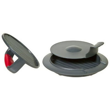 Press Base - Prepworks by Perfect Burger Press, Set includes a removable dimple insert, a non-skid base andWalmartfort-grip pusher By Progressive
