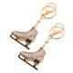 thumbnail image 5 of IFANLANDOR 2Ud Llavero Original De En Metal Dorado Para Regalo Y, 5 of 8