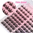 thumbnail image 3 of Kit de racimos de pestañas Fyonas Manga Lash Natural, 80 unidades con pegamento, 3 of 7