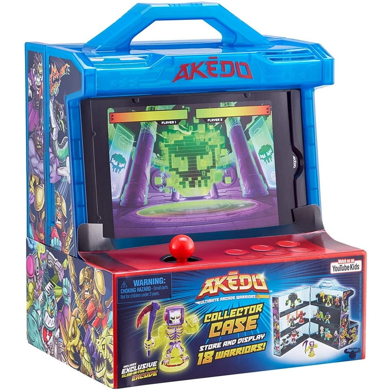  Akedo Ultimate Arcade Warriors Bundle - Mini Battling Action  Figures for  Exclusive : Toys & Games