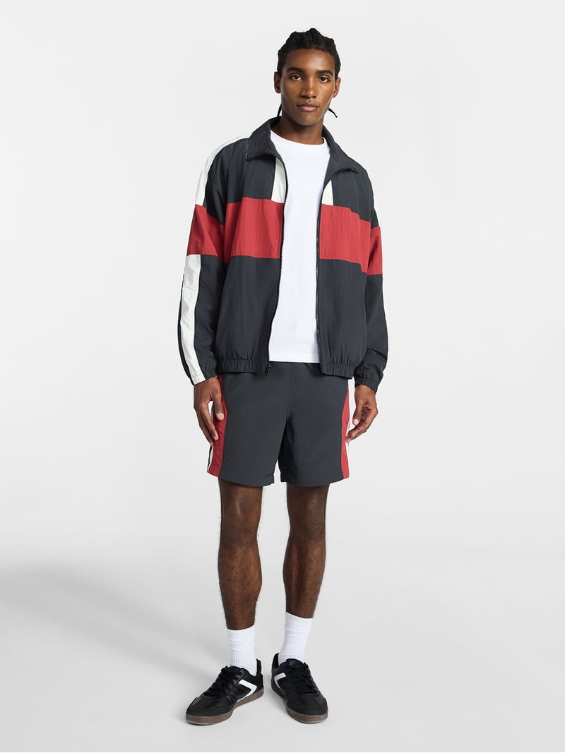 No Boundaries Men's & Big Men's Windbreaker, Sizes XS-5XL