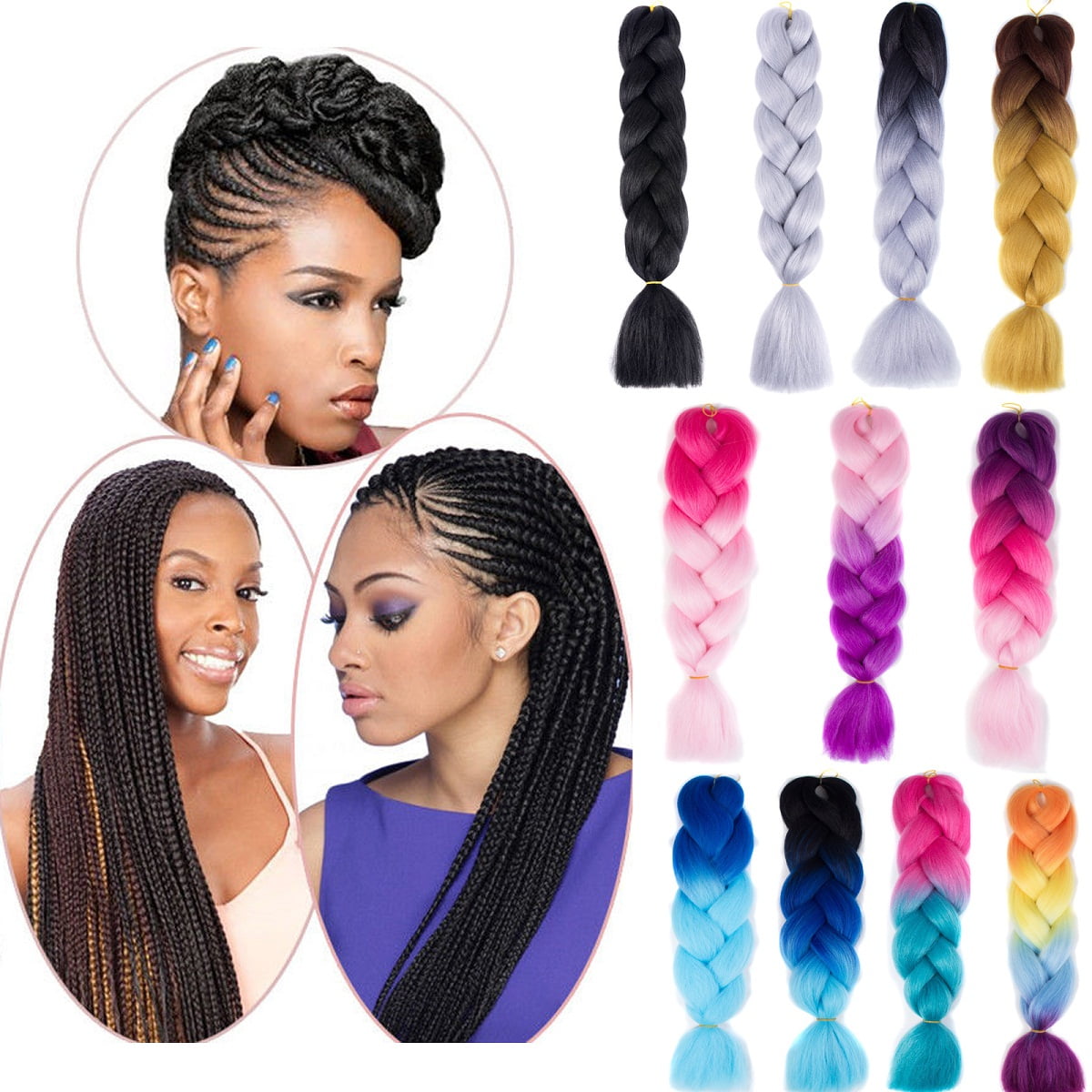 how to dye synthetic hair extensions