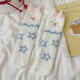 thumbnail image 2 of Womens Winter Socks, Mid Tube Socks with Fleece for Warmth and Cold Protection, 2 of 9