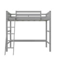 thumbnail image 3 of Your Zone Kiarah Twin Loft Bed with Ladder, Gray, 3 of 7