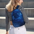 thumbnail image 5 of Disketp Pegasus Night Sky print Canvas Backpack Lightweight Travel Daypack Student Rucksack Laptop Backpack-Small, 5 of 5