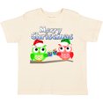thumbnail image 3 of Inktastic Merry Christmas Owls Boys or Girls Toddler T-Shirt, 3 of 5