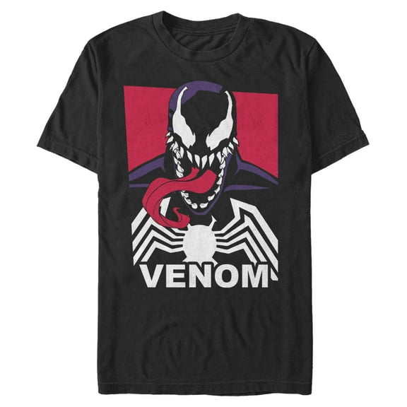 Men's Marvel: Venom Classic Lethal Protector Poster Graphic T-Shirt