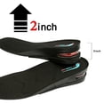 thumbnail image 2 of 2 Inches Height Increase Shoe Insoles with Air Cushion - 2 Layers (2" UP), (Men's 7-11), 2 of 2