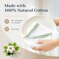 thumbnail image 3 of decorUhome Kitchen Towels Set of 6, 15x25-Inch, 100% Pure Cotton Dish Towels for Washing and Drying Dishes, Super Absorbent Kitchen Hand Towels , Grass Green, 3 of 10