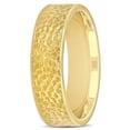thumbnail image 3 of Everly Men's 14k Yellow Gold Wedding Ring, 3 of 8