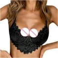 thumbnail image 4 of Utoimkio Sports Bras for Women On Sale Fashion Woman's Lace Active Bra Beauty Back Wrap Hollow Out Bra Underwear, 4 of 7