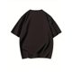 thumbnail image 3 of playera de manga corta para adultos con logotipo de los años 90 clásico Style Graphic Tees1 pc, 100% cotton T-shirt, American flag print, men's crew neck short sleeve, simple style T-shirt Fashion r, 3 of 6
