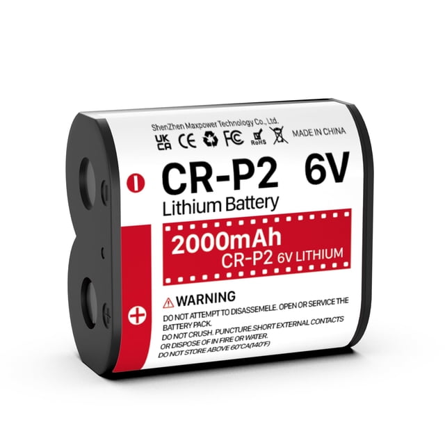 Batería TQTHL CR-P2 6V 2000mAh de Litio