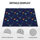 thumbnail image 3 of Fotbe Space Galaxy Alfombrilla de Secado para Cocina con Estampado, 18x24 Pulgadas, 3 of 7