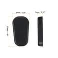 thumbnail image 2 of Eyeglass Nose Pad Silicone Anti-Slip Glasses Nose Grip, Slip-on Glasses Nose Pads for Plastic Frames Glasses Sunglasses Black 10, 2 of 7