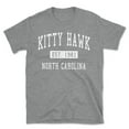 thumbnail image 1 of Kitty Hawk North Carolina Classic Established Men's Cotton T-Shirt, 1 of 1