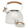 thumbnail image 4 of Tetera Mr. Coffee Fremont de 1,9 L con mango de madera de acero inoxidable, 4 of 6