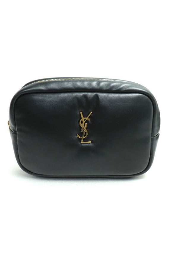 Pre-Owned Yves Saint Laurent SAINT LAURENT PARIS Saint Laurent Paris Cassandra Pouch... (Good)