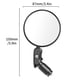 thumbnail image 4 of Espejo retrovisor WEST BIKING Espejo retrovisor Espejo de bicicleta Espejo convexo Espejo redondo pl, 4 of 7