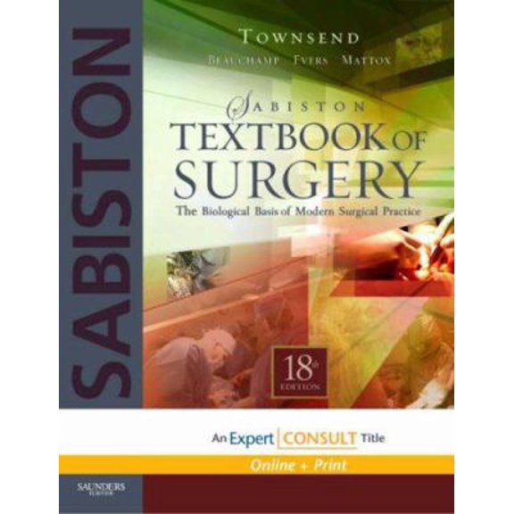 Pre-Owned Sabiston Textbook of Surgery: Expert Consult: Online and Print (Hardcover) 141603675X 9781416036753