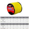 thumbnail image 1 of PROBEROS 300/500m Ultra-Strong Fishing Line: Wear-Resistant, 4-Strand PE Braided for Long-Distance Casting & Multi-Load Capacity Yellow 500M 0.60MM-100LB, 1 of 6