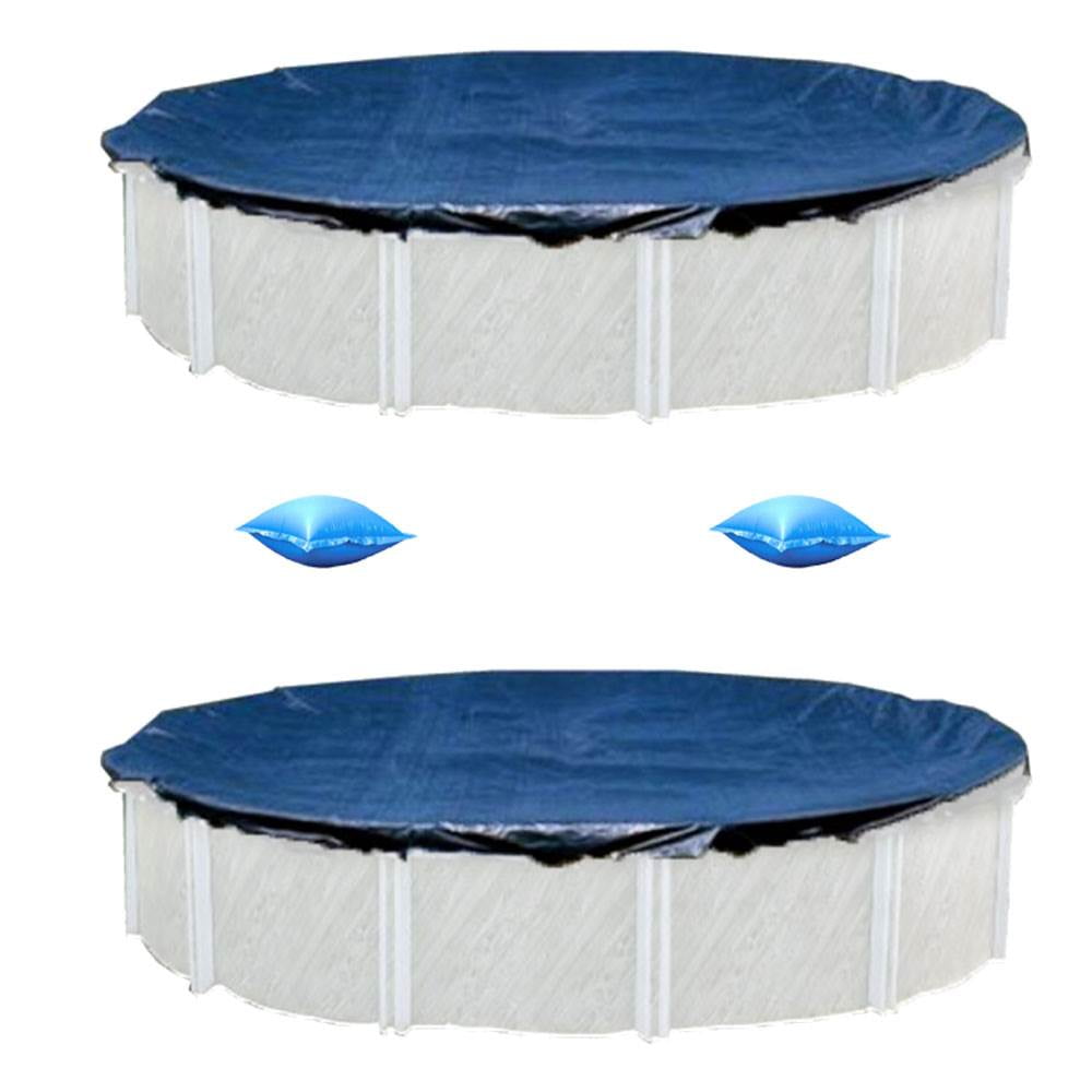 Swimline 4x4 Feet Winter Closing Above Ground Pool Pillow Air Cover 6 Pack 